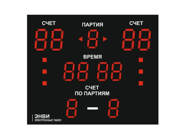 табло для волейбола ЭНВИ 90х75_4х15_7х13V